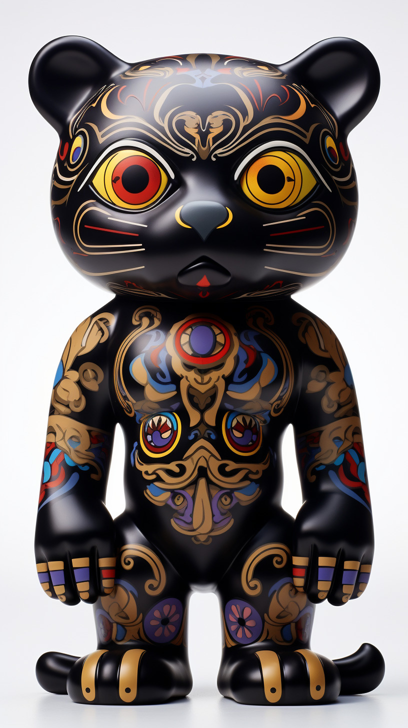 untitledlondon_Black_Panther_porceline_figurine_in_the_style_of_7617d996-de95-410d-87bc-6044b8079640