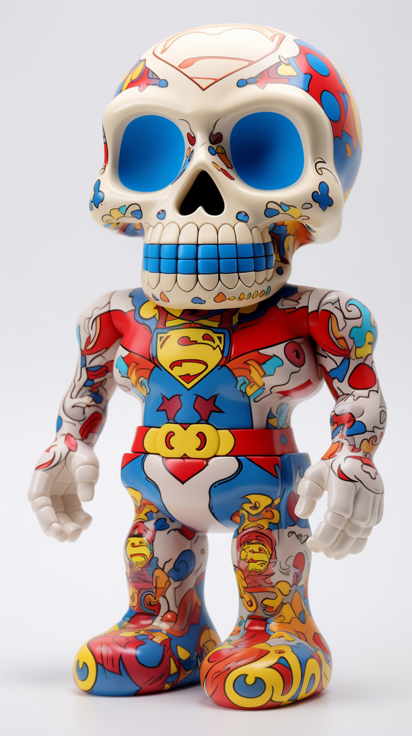 untitledlondon_Skeleton_Superman_figurine_in_the_style_of_Takas_a55e1f1c-98ab-4ef8-88d2-0bf23dc1b7b5