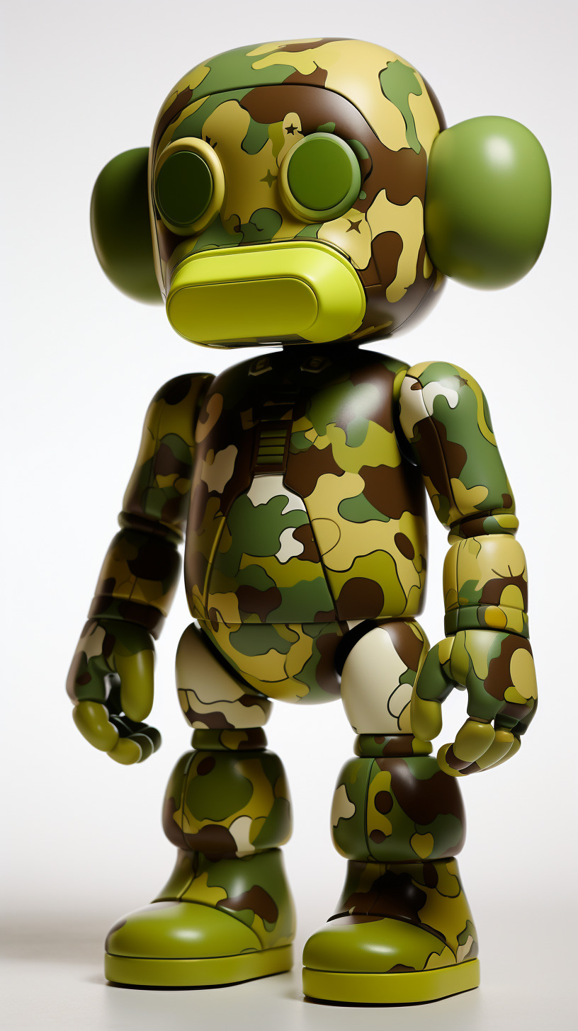 untitledlondon_green_camoflage_C3P0_figurine_in_the_style_of_ta_d500080b-53c9-40d9-b7b7-e9c550c99ea8
